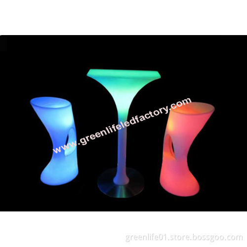 Illuminated LED Cocktail Tables